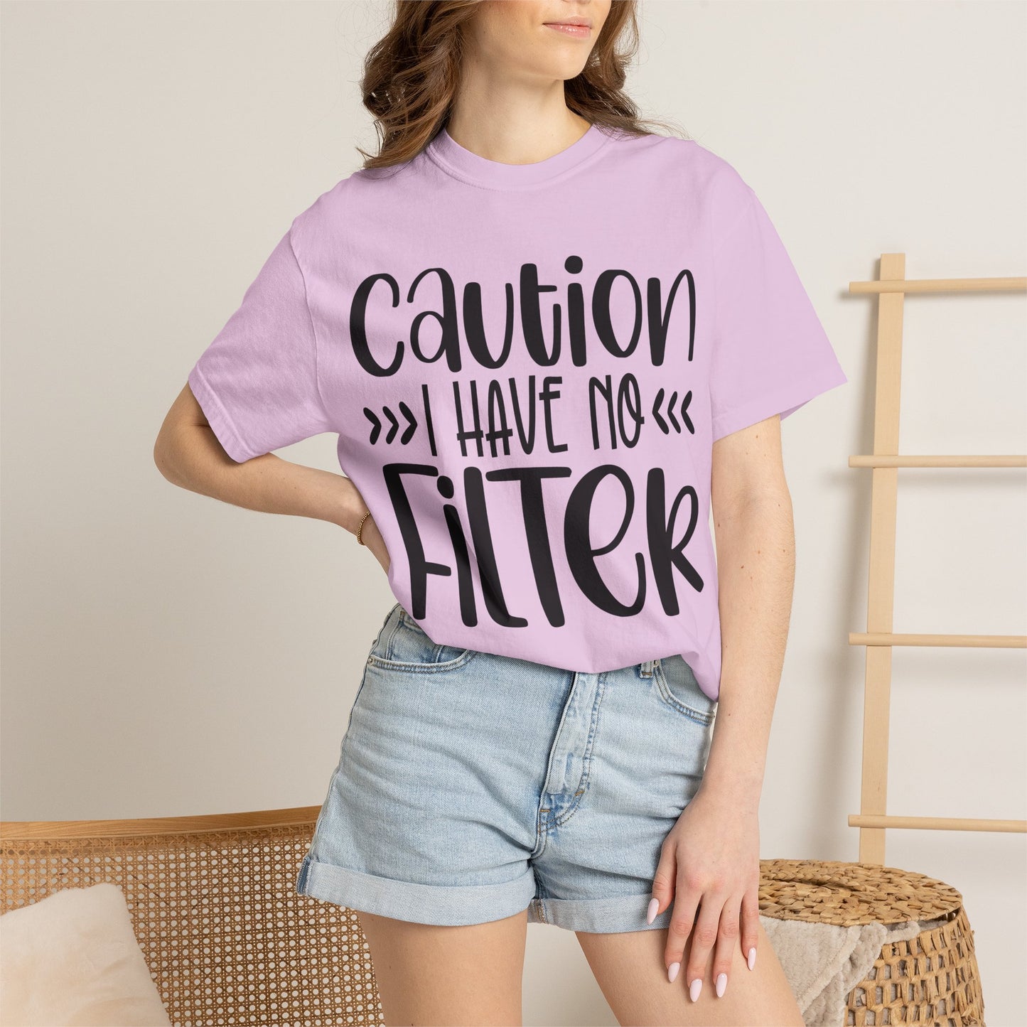 Caution I Have No Filter T-Shirt