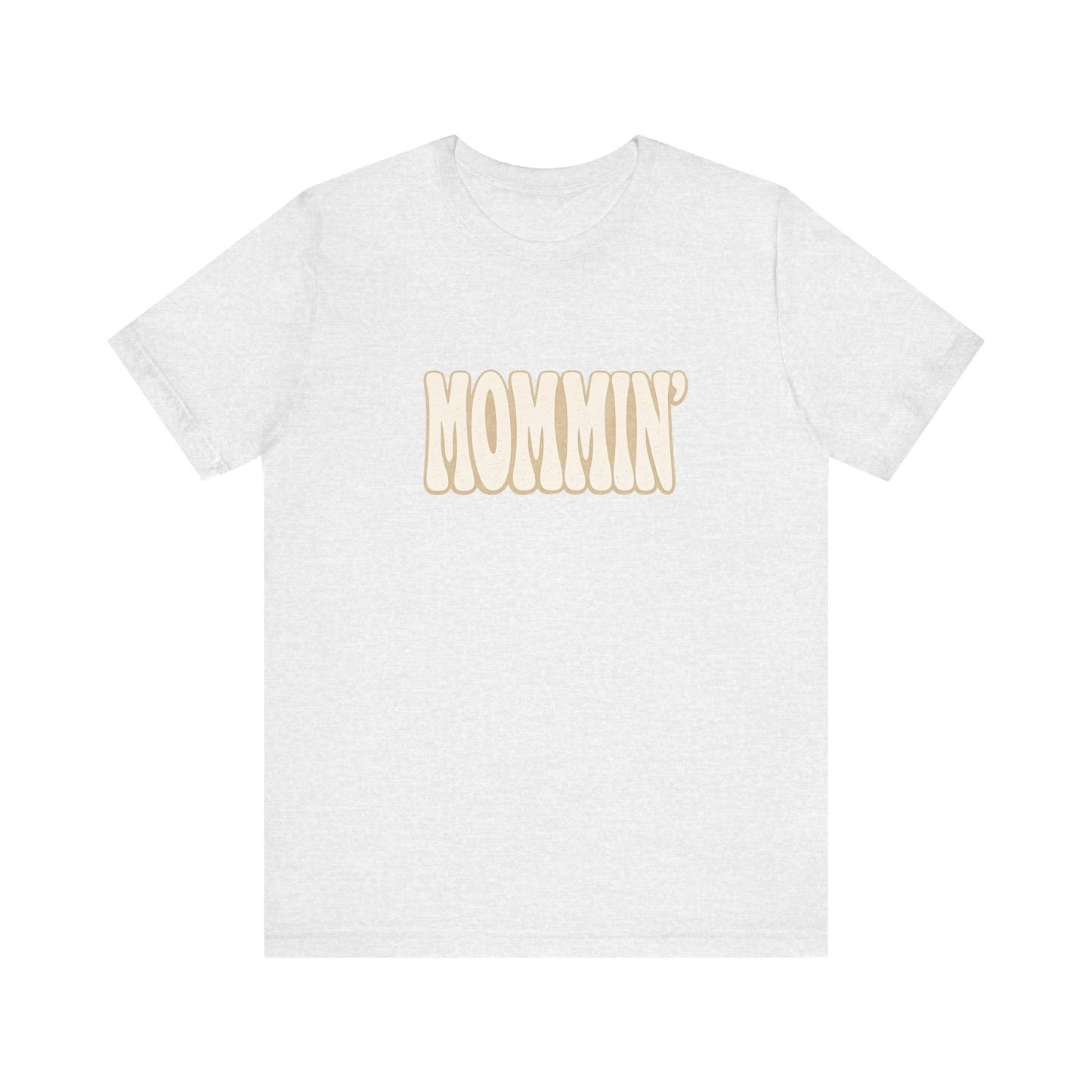 Mommin' Tee | Retro Bubble Text T-Shirt