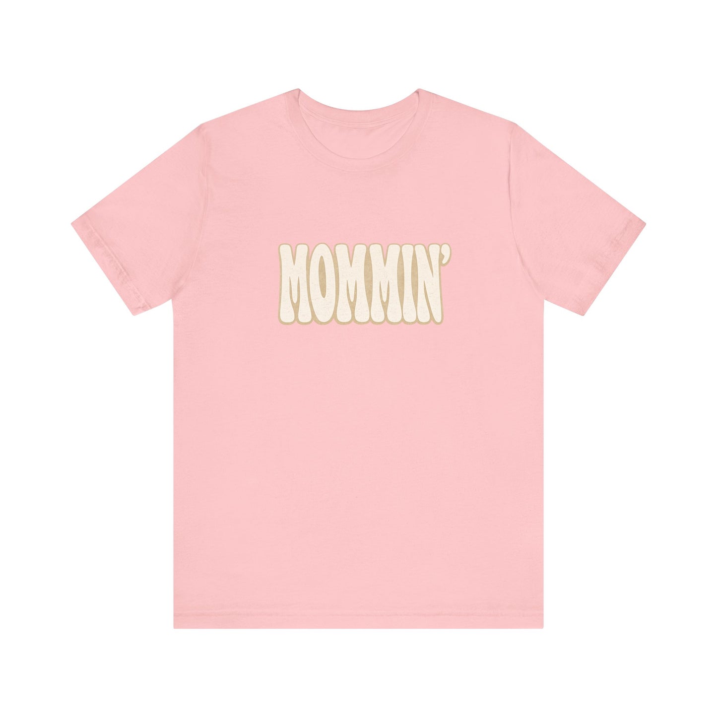 Mommin' Tee | Retro Bubble Text T-Shirt