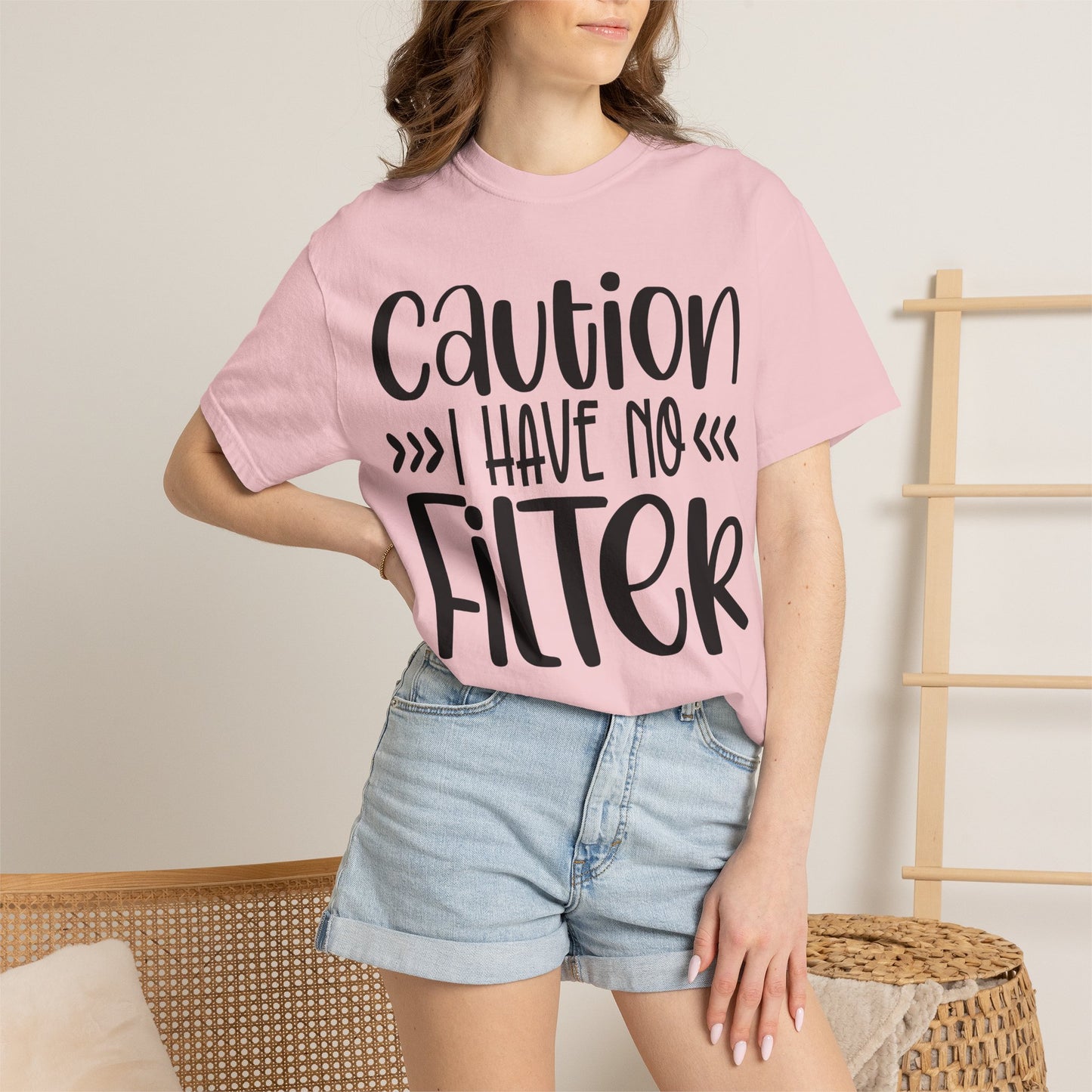 Caution I Have No Filter T-Shirt
