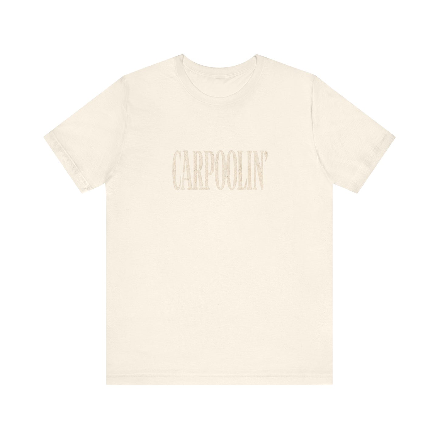 Carpoolin' T-Shirt | Vintage Script text tee, Carpooling theme