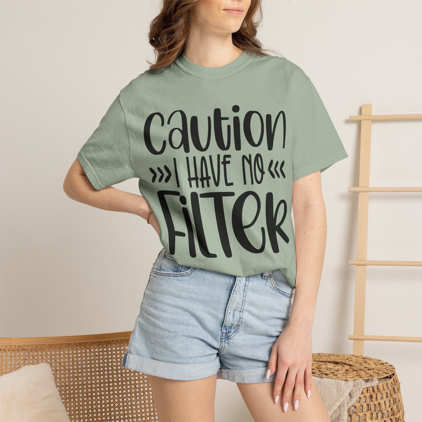 Caution I Have No Filter T-Shirt