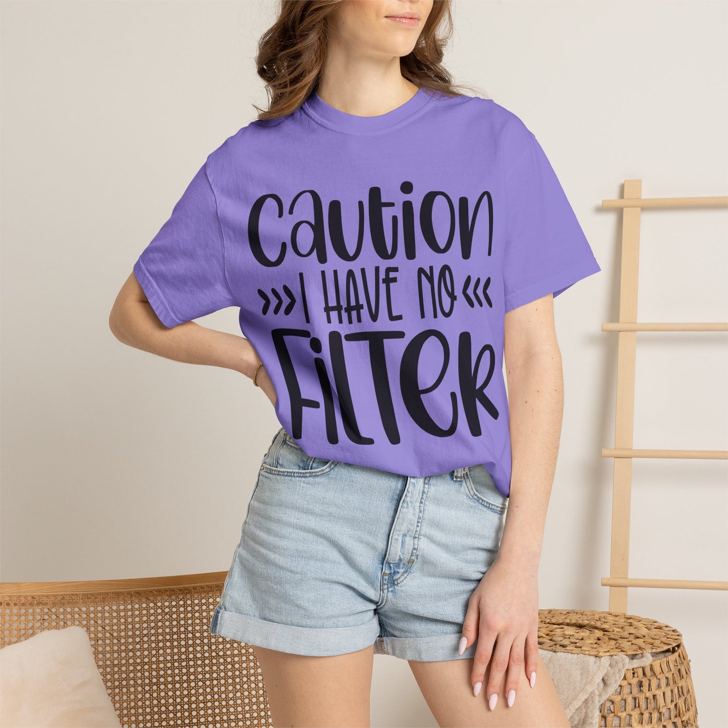 Caution I Have No Filter T-Shirt