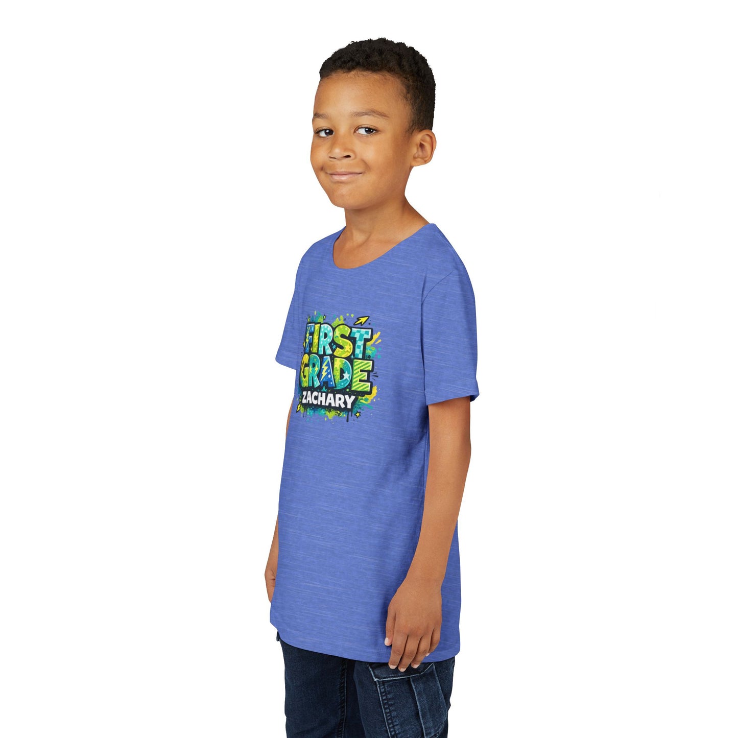 First Grade Name Tee | Personalized Back to School Shirt