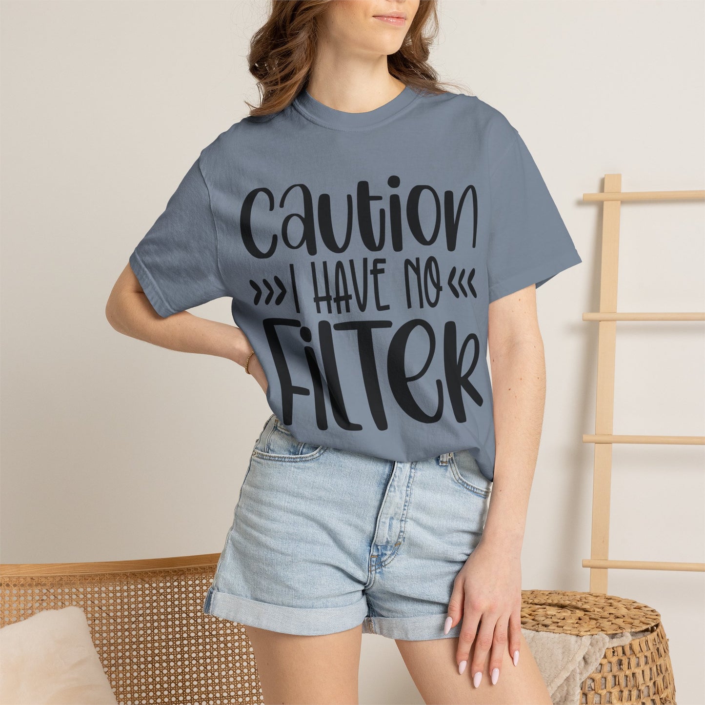 Caution I Have No Filter T-Shirt