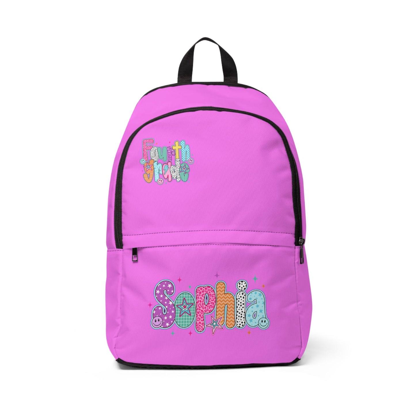 Fourth Grade Name Backpack | Kids School Backpack